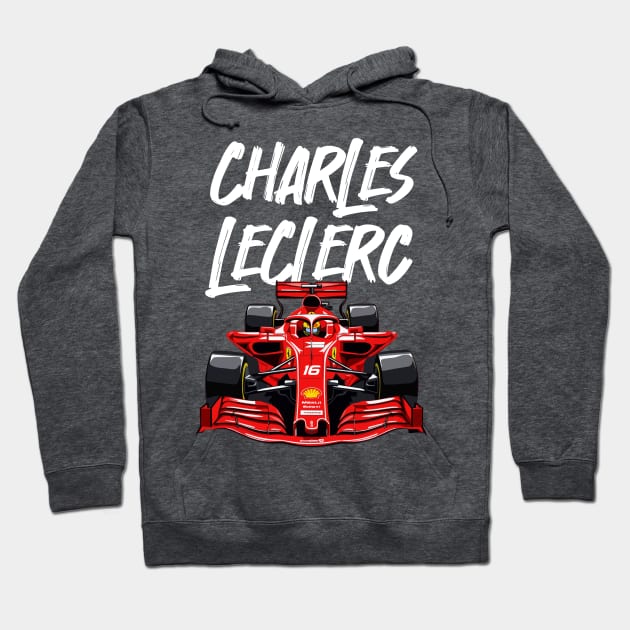 Charles Leclerc Hoodie by jaybeetee